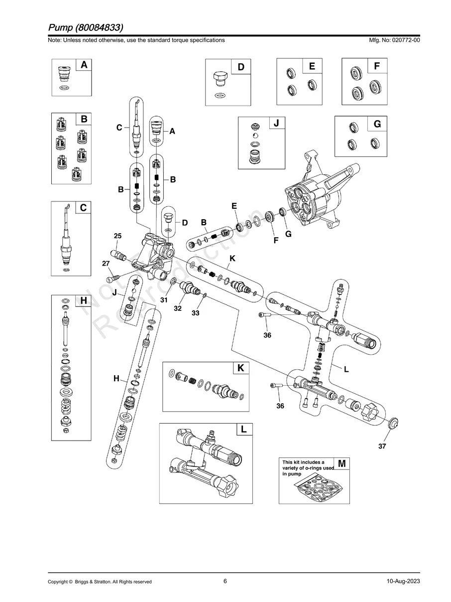BRIGGS AND STRATTON, 020772-00, IPL.6